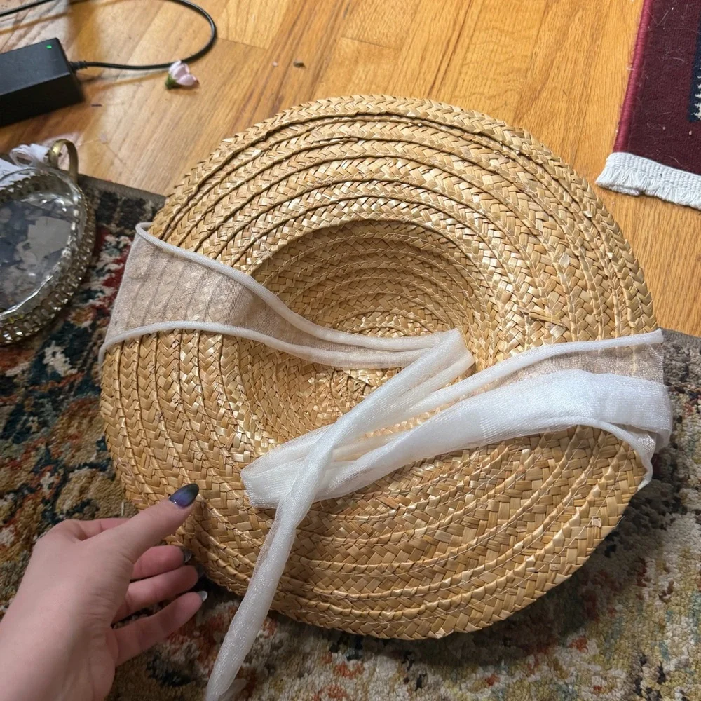 DIY cottagecore hat